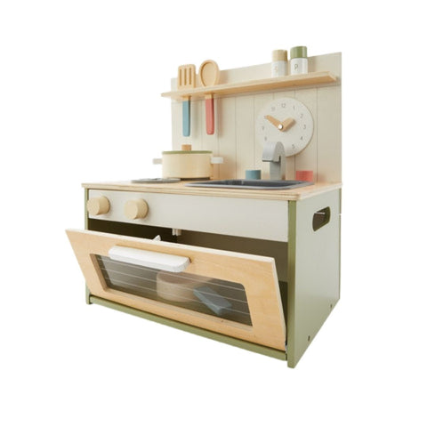 Tabletop oven with accessories