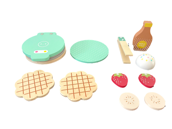 Wooden waffle maker
